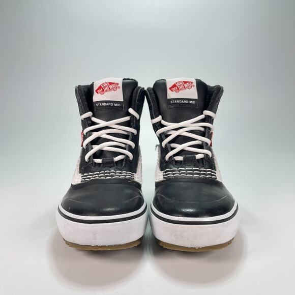 Vans Standard Mid Snow MTE Black White Waterproof Boots Men\'s Size 7 Women\'s 8.5 main image 9